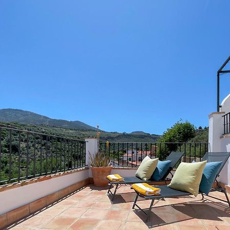 Stunning Spanish White Village Home Private Pool Stunning Views Saleres ภายนอก รูปภาพ