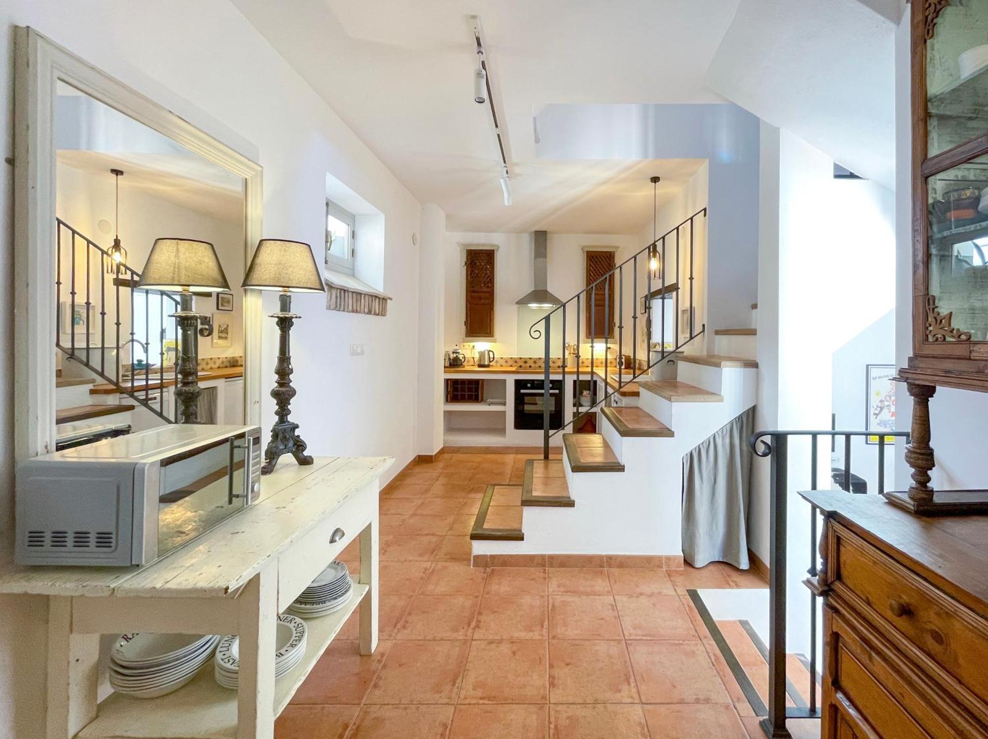 Stunning Spanish White Village Home Private Pool Stunning Views Saleres ภายนอก รูปภาพ
