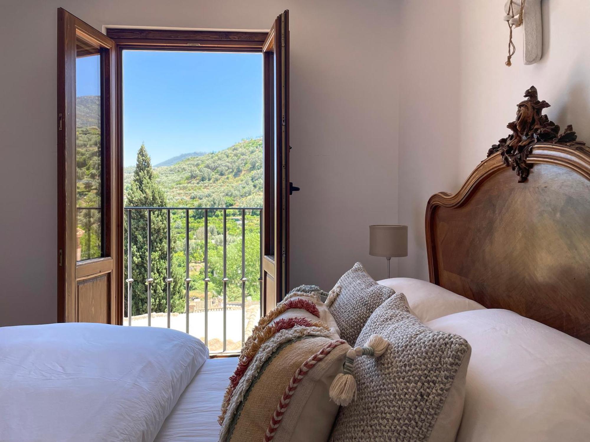 Stunning Spanish White Village Home Private Pool Stunning Views Saleres ภายนอก รูปภาพ