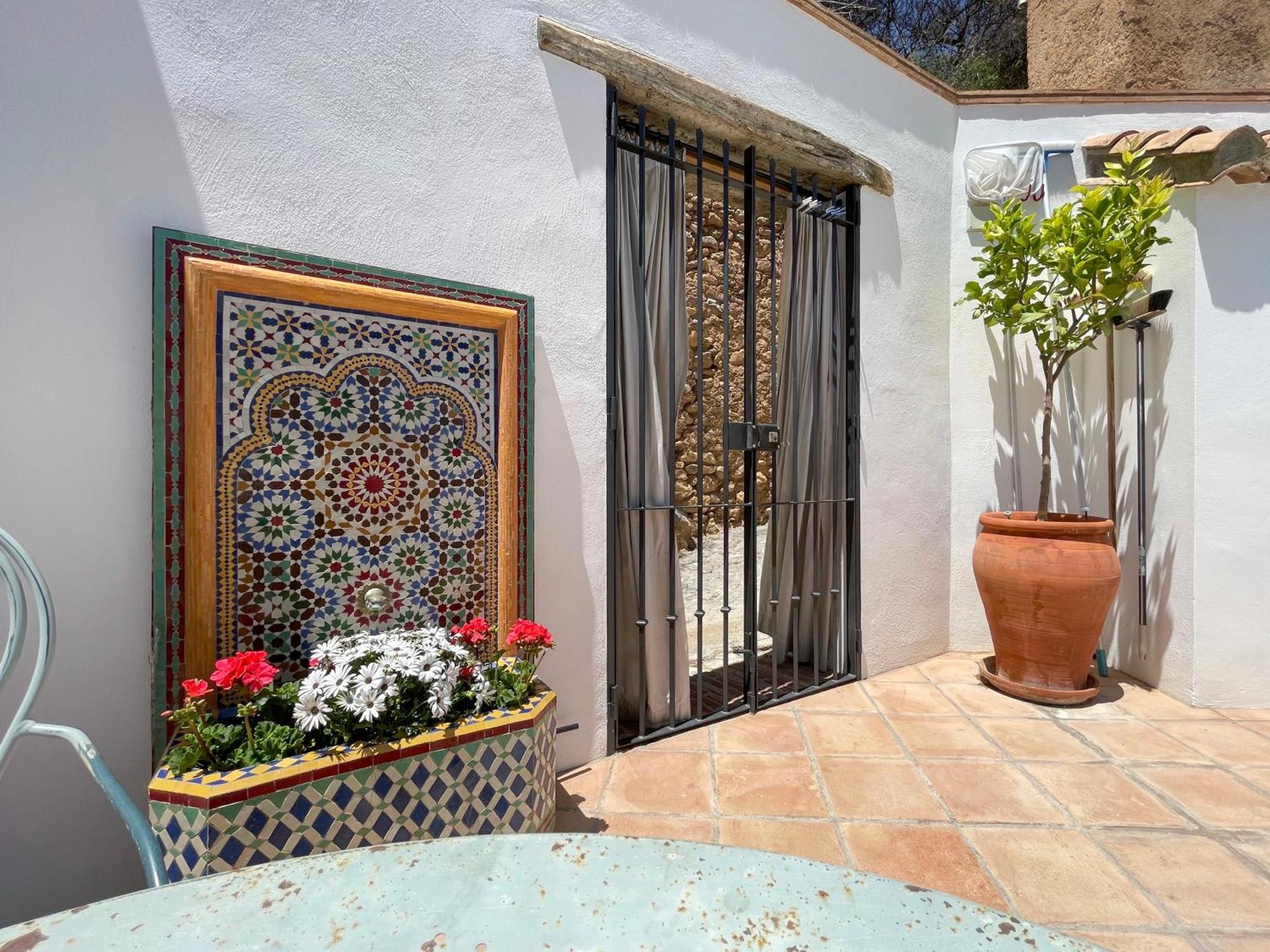Stunning Spanish White Village Home Private Pool Stunning Views Saleres ภายนอก รูปภาพ